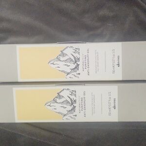 2 X Davines NaturalTech Purifying Anti-Dandruff Gel 5.07 Oz Each